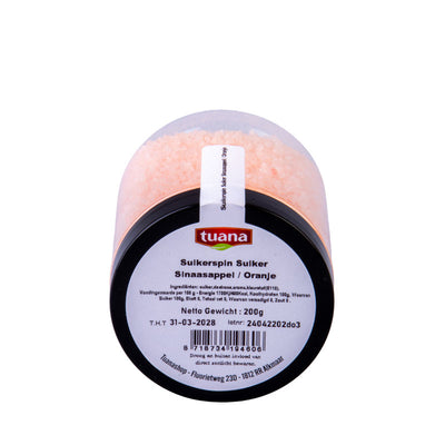 Suikerspin suiker - sinaasappel