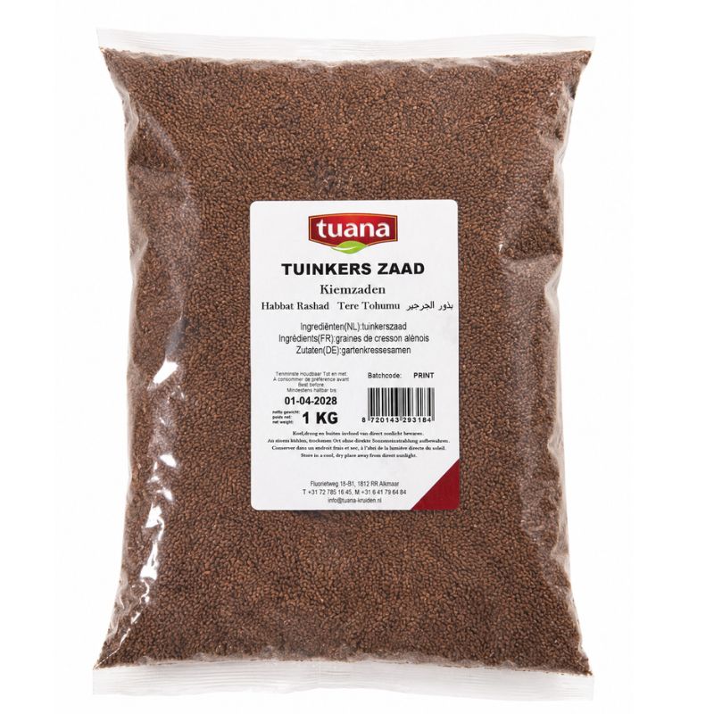 Tuinkers zaad 1000g